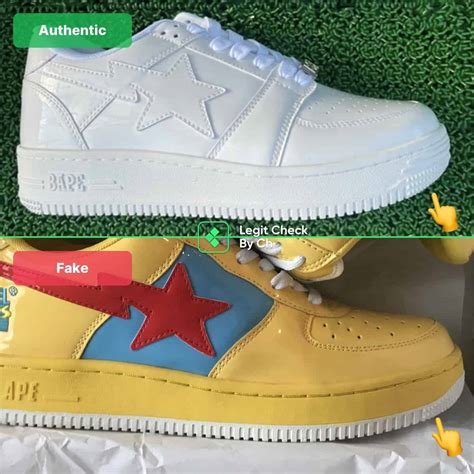 fake bapesta shoes|how to legit check bapestas.